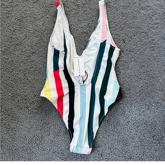 Solid & Striped One‑Piece Swimsuit Women’s Size Medium NWT - Picture 8 of 16